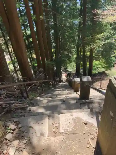 大山阿夫利神社の景色