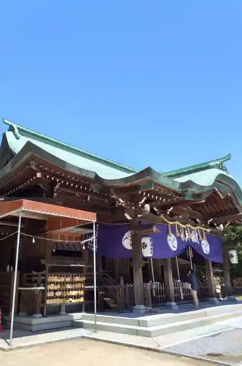 唐津神社の本殿・本堂