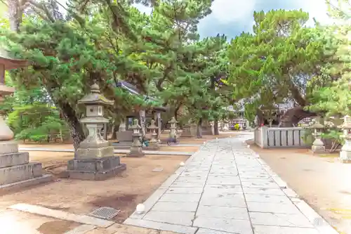 高砂神社の庭園