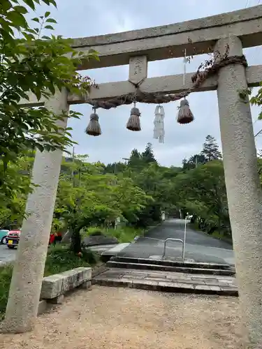 古熊神社の鳥居