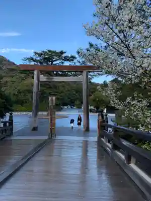伊勢神宮内宮(皇大神宮)の鳥居