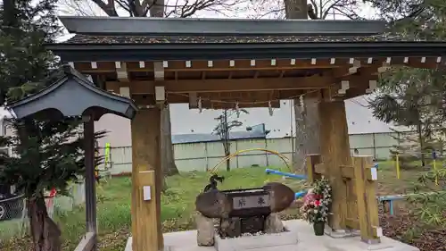 帯広三吉神社の手水舎