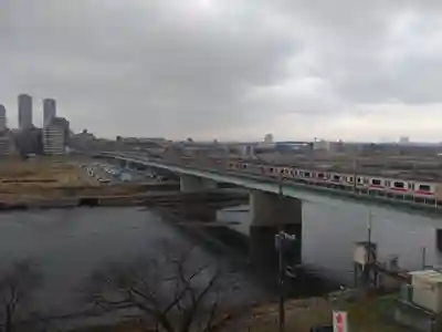 多摩川浅間神社の周辺