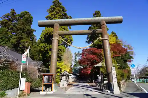 國魂神社の鳥居