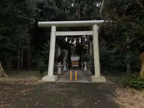 境宮神社の鳥居