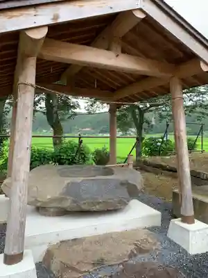 馬門稲荷神社の手水舎