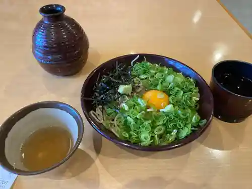 笠山坐神社の食事