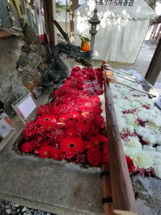 清洲山王宮 日吉神社の手水舎