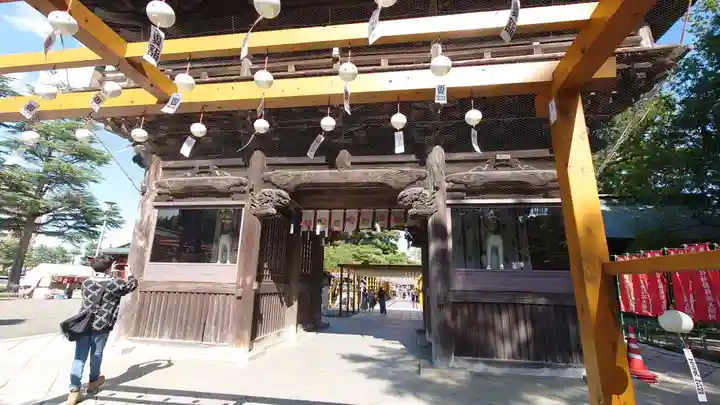 竹駒神社の山門・神門