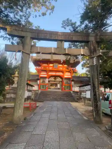 新日吉神宮の鳥居