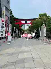 富岡八幡宮の鳥居