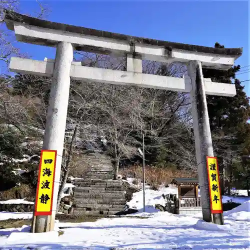 霊山神社の鳥居