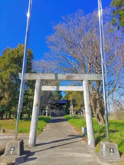 白山神社の鳥居