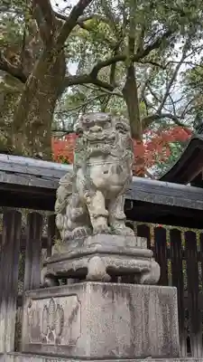 離宮八幡宮の狛犬