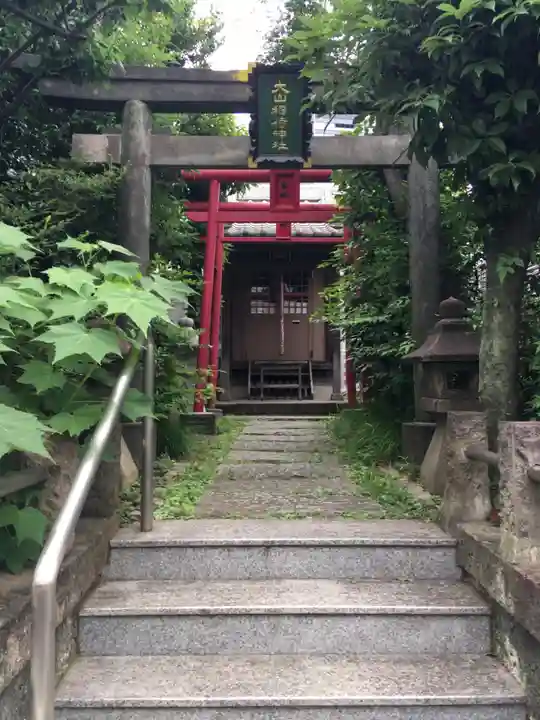 大山稲荷神社の鳥居
