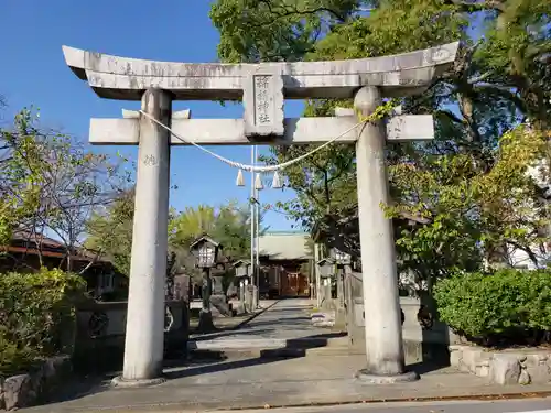 綿積神社の鳥居