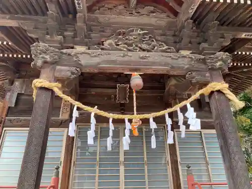 中蒔田椋神社の本殿