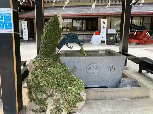 水戸東照宮の手水舎