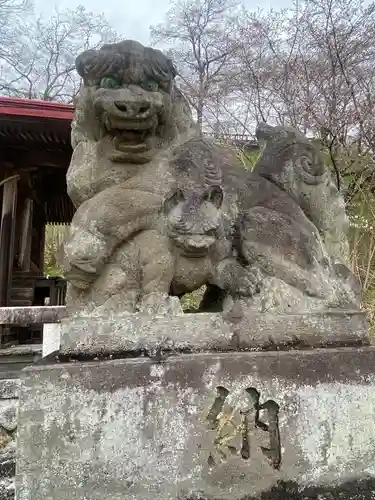 たばこ神社の狛犬