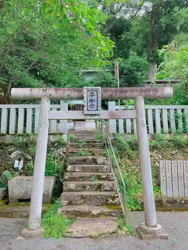 蟻通神社の鳥居