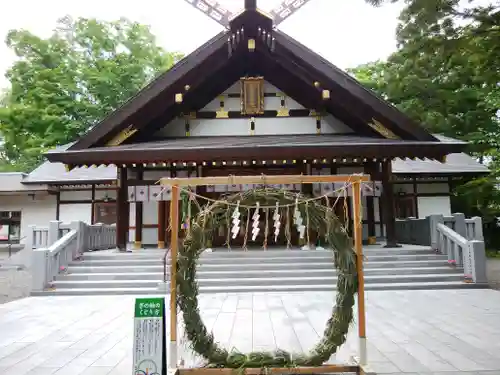 新琴似神社の本殿・本堂