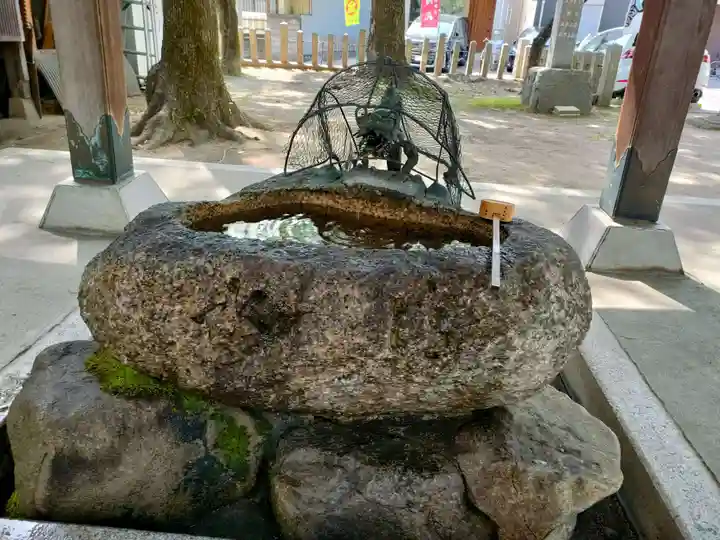 長良八劔社の手水舎