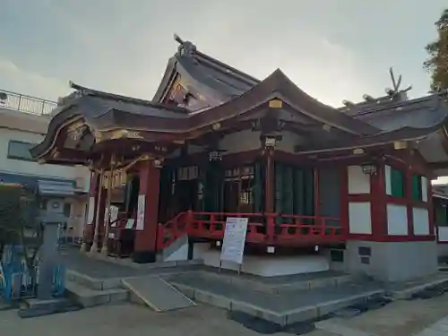 生根神社の本殿