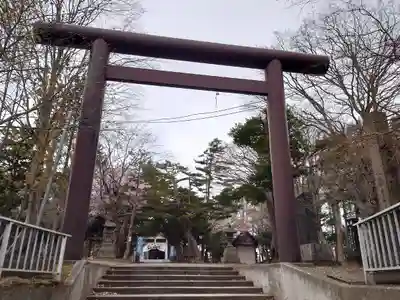 北広島市総鎮守 廣島神社の鳥居