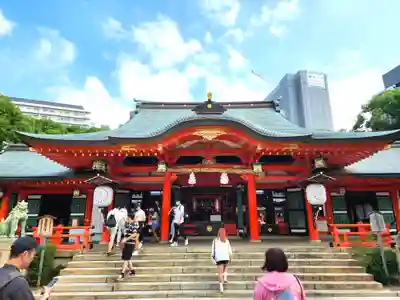 生田神社の本殿・本堂