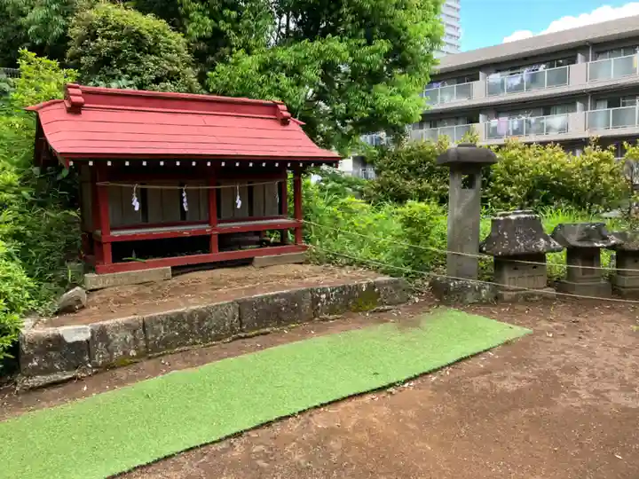 白旗神社(品濃白旗神社)(神奈川県)