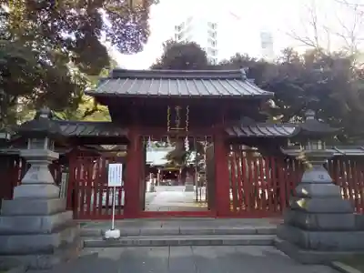 金王八幡宮の山門・神門