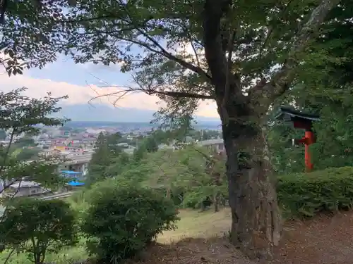 新倉富士浅間神社の景色