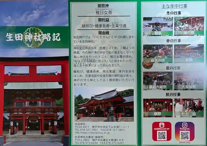 生田神社の授与品その他