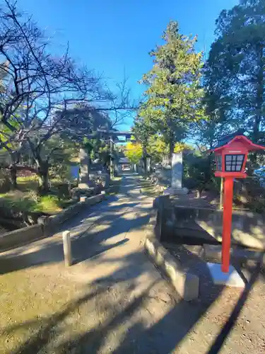 上之村神社の鳥居