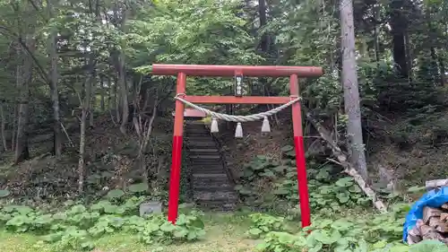 糠平神社の鳥居