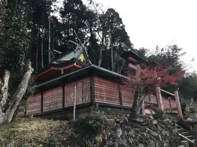 天野八幡神社の本殿・本堂