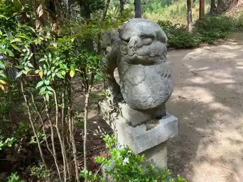 大宮四社神社の狛犬