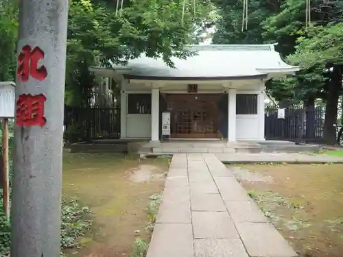 駒込富士神社の本殿・本堂