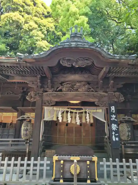 調神社の本殿・本堂