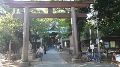 荏原神社の鳥居