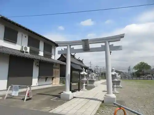 子守神社の鳥居