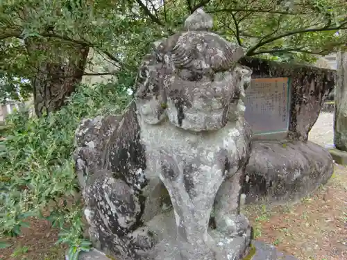 瀧尾神社の狛犬