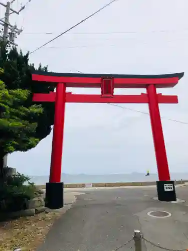 羽豆神社の鳥居