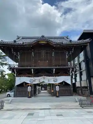 桑名宗社（春日神社）の山門・神門