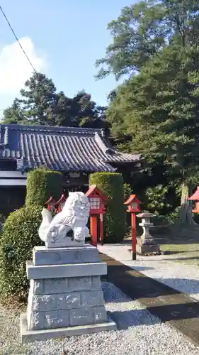 子安神社の狛犬