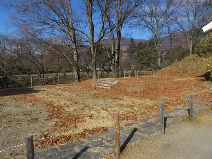 眞田神社の周辺