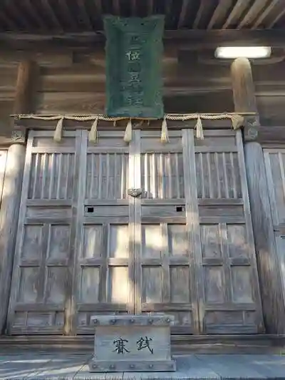 幡頭神社の本殿
