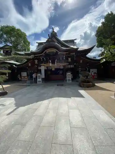 櫛田神社の本殿