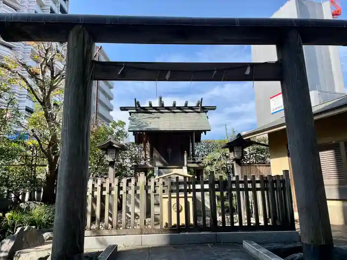 厳嶋神社の鳥居