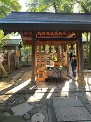駒木諏訪神社の手水舎